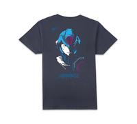 Mega Man X Unisex T-Shirt - Navy - XXL