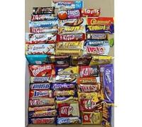 Mega Mix 8 Different Full Size Chocolate Gift Hamper "Deliciousness that brings a smile" For All Occasions