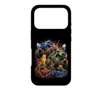 Mega Monster Trucks Car Crush Mayhem Arena Case for iPhone 17 Pro