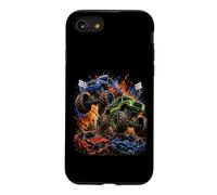 Mega Monster Trucks Car Crush Mayhem Arena Case for iPhone SE (2020) / 7/8