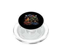 Mega Monster Trucks Car Crush Mayhem Arena PopSockets PopGrip for MagSafe