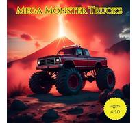 Mega Monster Trucks: Coloring book for kids