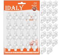 MEGA Pack 20 Nasal Syringe Tip, Silicone Tips for Nasal Syringe for Baby - 20 Spare Nasal Syringe Tip.