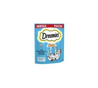 Mega Pack Cat Treats, Tasty Snacks with Delicious Salmon, 6 Pouches of 200 g