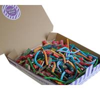 Mega Pencil Sweet Mix 700g-2kg | Viral Pick n Mix Candy, Huge Variety, Party, Wedding, Pizza Box, Liquorice, Sugar Rush Sweeties (1kg Box)