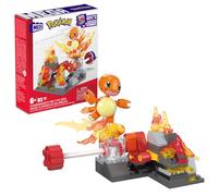 MEGA Pokémon Action Figure Building Toys, Charmander's Fire-Type Spin with 81 Pieces, 1 Buildable Character and Turn Motion, for Kids, HTH86