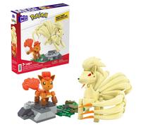 MEGA Pokémon Action Figure Building Toys, Vulpix Evolution set with 145 Pieces a