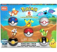 Mega Construx Pokeball 5-Character Multi-figure Pk
