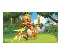 MEGA Pokémon Build & Show Charmander toy building set, 4 inches tall, poseable,