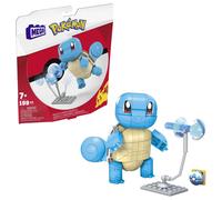 MEGA Pokémon Building Toys Set Build & Show Squirtle with 199 Pieces, Articulate