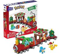 Mega Pokémon Building Toys Set Holiday Train With 373 Pieces