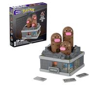 Mega Pokémon Action Figure Building Set, Mini Motion Dugtrio with 34 (US IMPORT)