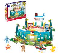 MEGA Pokémon Building Toys Set Training Stadium with 1101 Pieces, 5 Poseable