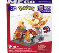 Mega Bloks - Pokémon - Charmander's Fire-Type Spin Toy NEW & LIMITED STOCK
