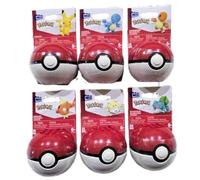 MEGA Pokemon Clip 'n' Go Poke Ball with Figure, Character Collection Set, 6 Pack GFC85-963C