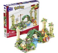 Mega Pokemon Jungle Ruins Building Set - Cubone Charmander Omanyte Figures 464 Pcs