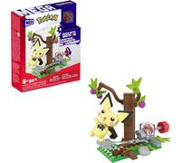 MEGA Pokémon Action Figure Building Toys Set, Pichu's Forest Forage with 84 Pieces, Motion and 1 Poseable and Buildable Character, HPB59