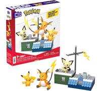 MEGA Pokémon Pikachu Evolution Set (HKT23) - 159-Piece Action Figure Building Toy