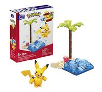 Mega Pokemon Pikachus Beach Splash building set with 79 compatible Pieces