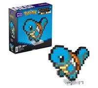 MEGA Pokémon Action Figure Building Set, Squirtle with 367 Pieces and Pixel Retr