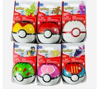 Mega Pokemon Pokeball Building Toy Set Series 23 6 Pack Larva Bidouf Fido Phineon Watrell Tinkatink for Ages 6+ FPM00-963P