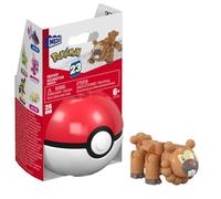 MEGA Pokemon: Series 23 Bidoof Pokeball - 26 Piece Building Set