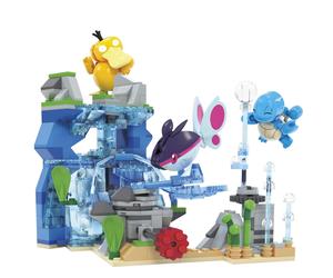 MEGA Pokémon Underwater Adventure Set - Squirtle, Psyduck, Keikouo - 319 pcs