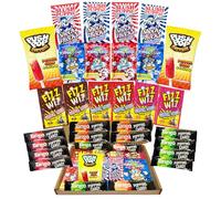 Mega Popping Candy Bundle | 28Pcs Variety Box Including Every Flavour | Strawberry, Apple, Blue Raspberry, Cherry, Orange | Fizz Wiz, Tango, Slush Puppy & More | Letterbox Sized