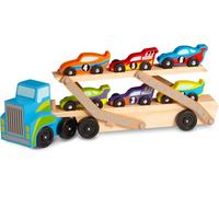 Melissa & Doug Mega Race Car Carrier | Charlies