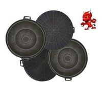 Mega Saving Set 4 Activated Carbon Filter Filters Carbon Filter for Exhaust Hood Cooker Hood Bosch DKE635A07