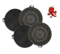 Mega Saving Set 4 Activated Carbon Filter Filters Carbon Filter for Exhaust Hood Cooker Hood Faure CHD922N,CHD922W,CHD922X