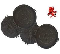 Mega Saving Set 4 ACTIVE CARBON FILTER Filter Carbon Filter for Exhaust Hood Cooker Hood Zanussi zhc60136x