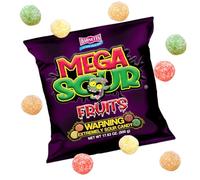 Mega Sour Raspberries - 227g (half pound)