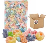 Mega Value Assorted Fizzy Mix 2.5kg - Sugar Coated Fruit and Bubblegum Flavour Sour Jelly Sweets | VIMIX
