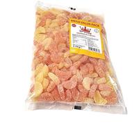 Mega Value Pack Sour Jelly Sweets, Orange & Lemon Flavours, 2.5kg Bag, Vegan, Gluten-Free