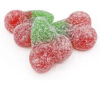 Mega Value Vegan Range Fizzy Twin Cherries Sweet Bag - Cherry flavour sour jelly sweets (2kg)