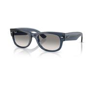 Mega Wayfarer II - male - Ray-Ban - Sunglasses - Blue - 55 MM - Accessories 55 MM