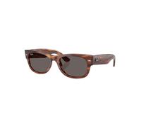 Mega Wayfarer II Sunglasses Striped Havana/Dark Grey One Size