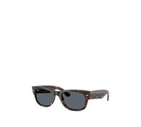 Ray - Ban RB0832S MEGA WAYFARER II 902/R5 Unisex Sunglasses Acetate Turtle Blue Squared Normal