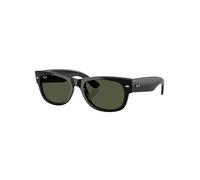 Mega Wayfarer Sunglasses Black/Green One Size