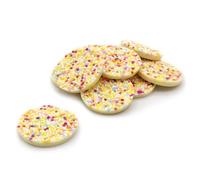 Mega White Chocolate Jazzies - Snowies│ Gift Jar │ 515g │Original Mega White Chocolate Jazzies - Snowies Retro Sweets Victorian Gift Jar by Candy Hive - Timeless Treats, Authentic Flavour