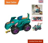 Mega Wrex Monster Truck with Lights & Sound Effects - Perfect for Imagination