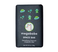 Megababe Underarm Bar Soap - Space Bar | With Detoxifying Charcoal for Odor Control | 3.5 oz