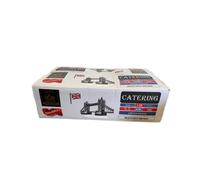 MegaBargain Extra Strong Black Heavy Duty Catering Bin Bags (200 Pcs) - Tear-Resistant, Large Capacity, Durable Trash Bags for Restaurants, Kitchens & Events