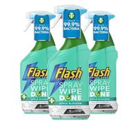 Megabargain Flash Apple Blossom Shine Kitchen Spray, 800ml, Grease Cutter (3-Pack)