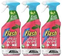 Megabargain Flash Wild Berries Shine Kitchen Spray, 800ml, Grease Cutter (3-Pack)