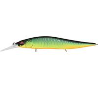 Megabass Poisson Nageur Vision 110 +1-9.8cm - 11g - Mat Tiger - Rattle - Suspending - V110 +1 Jr Mat Tiger