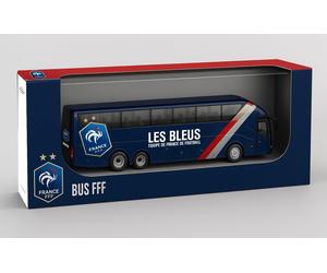 Megableu - Bus FFF - Squadra francese 1:50-28 cm, licenza ufficiale FFF con veic