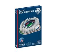 Megableu - Mini 3D Puzzle Parc des Princes PSG - Model Stade Paris Saint-Germain - Football 3D Puzzle for Children from 7 Years Old - 52 Pieces Without Glue - Assembly Format 17.5 x 15.5 x 3.8 cm
