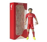 Megableu - Salah Football Figure - 20cm - Large Realistic & Articulated Football Figure - Official Licensed Product - 10 Points of Articulation - Liverpool FC Football - Gift Idea for Mo Salah Fans